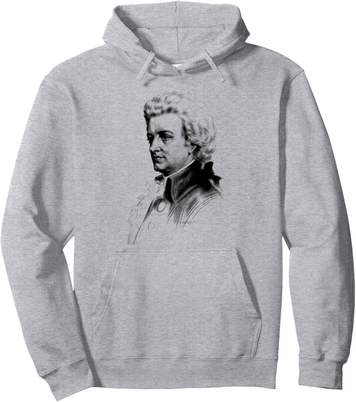 Wolfgang Amadeus Mozart Komponist Pianist Geschenk Pullover Hoodie