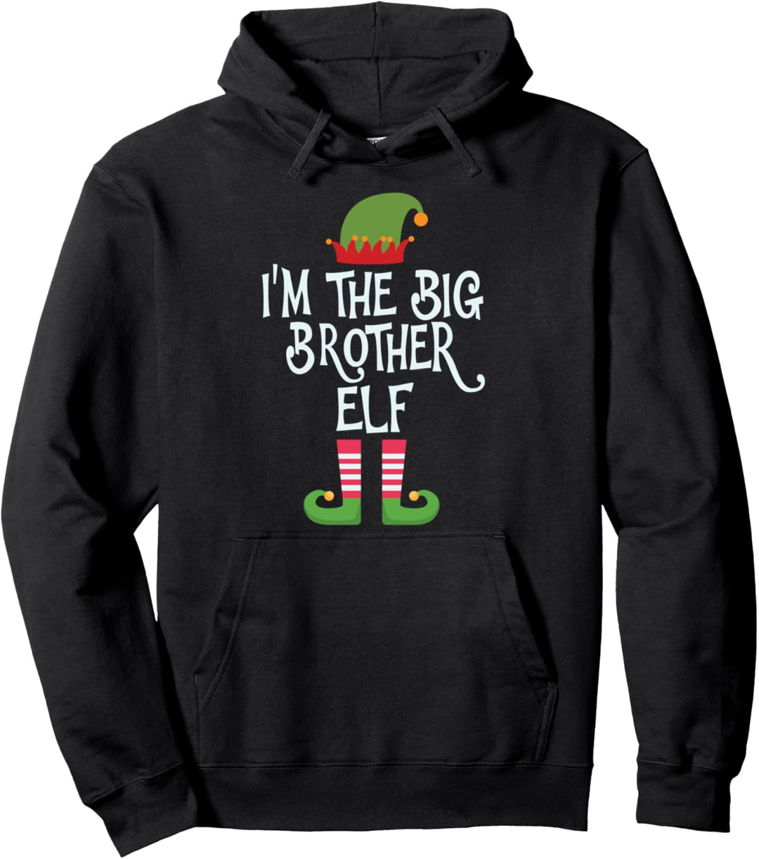 big brother elf Christmas Matching Outfit Pullover Hoodie