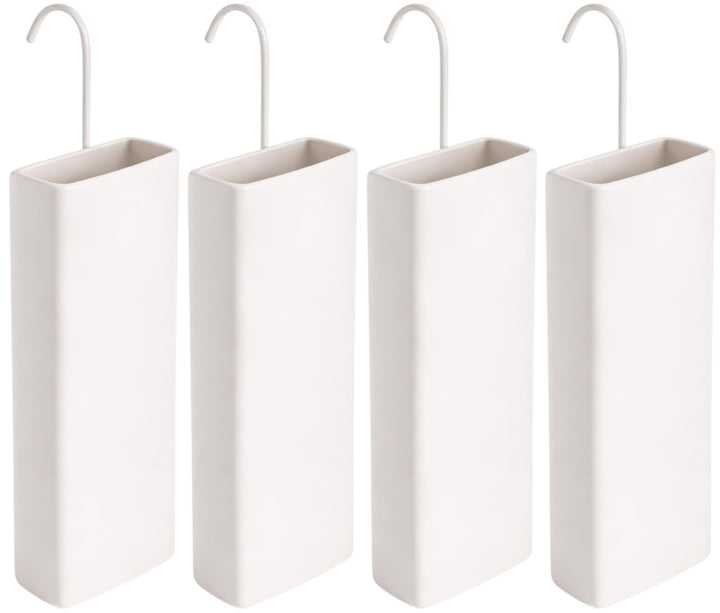 Luftbefeuchter für Heizung Set inkl. Haken - Keramik Wasserverdunster - weiss beige - Wasserverdunst