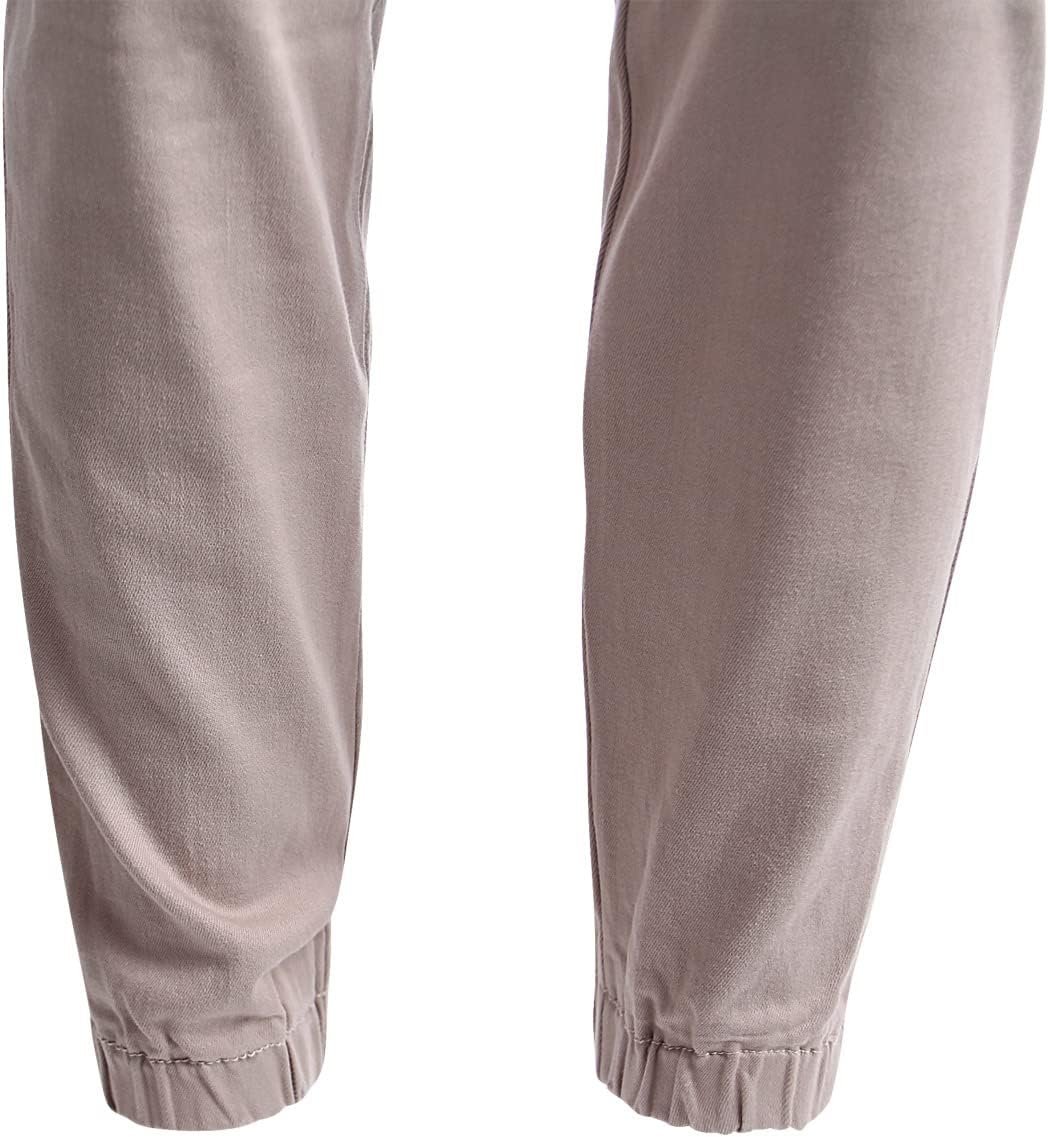 topschuhe24 2639 Damen Cargohose Jeans High Waist M Beige, M Beige