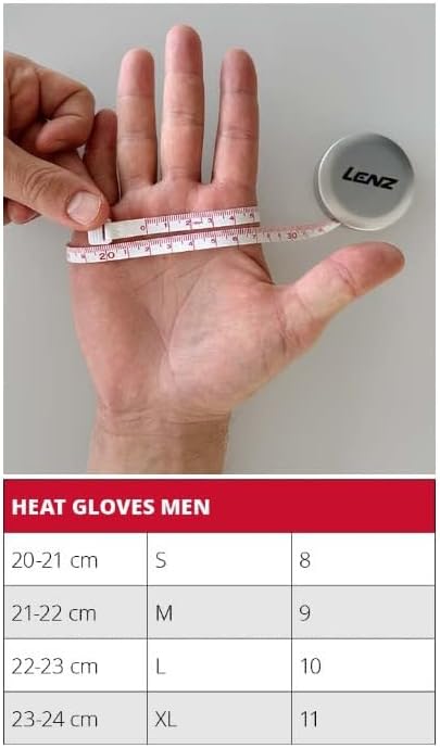 Lenz Heat Glove 6.0 Finger Cap Men, L