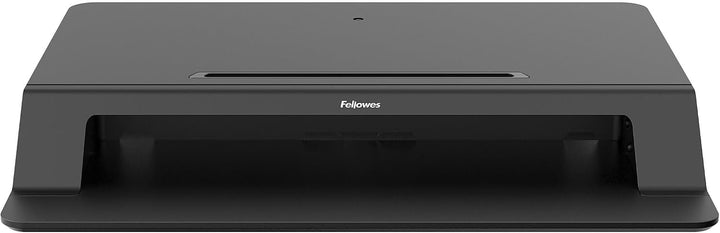 Fellowes Lotus LT höhenverstellbare Sitz-Steh Lösung für den Schreibtisch mit Gasfeder Büro, Büro