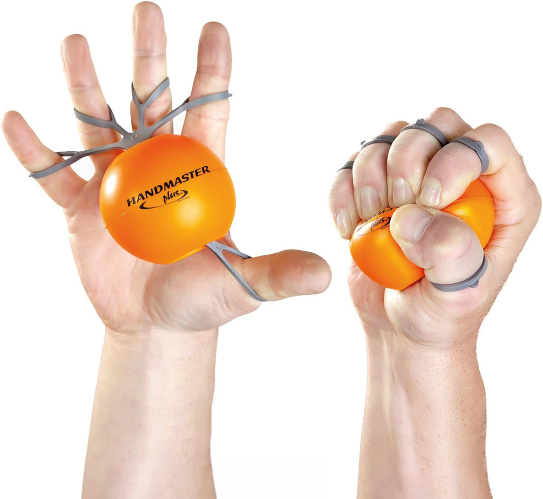 Handmaster Plus Handtrainer-Set Fingertrainer Unterarmtrainer, 3 Stärken