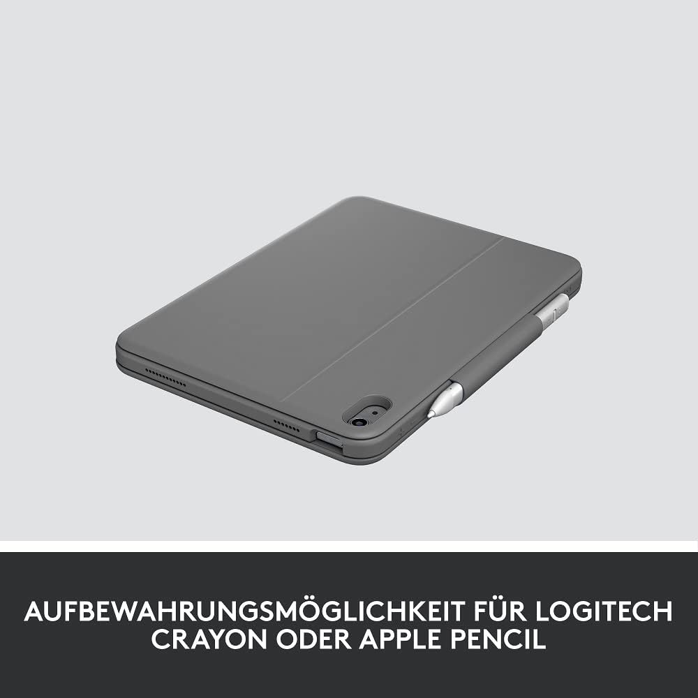 Logitech Rugged Folio für iPad (10. Generation) – Schutzcase mit Smart Connector und strapazierfähig
