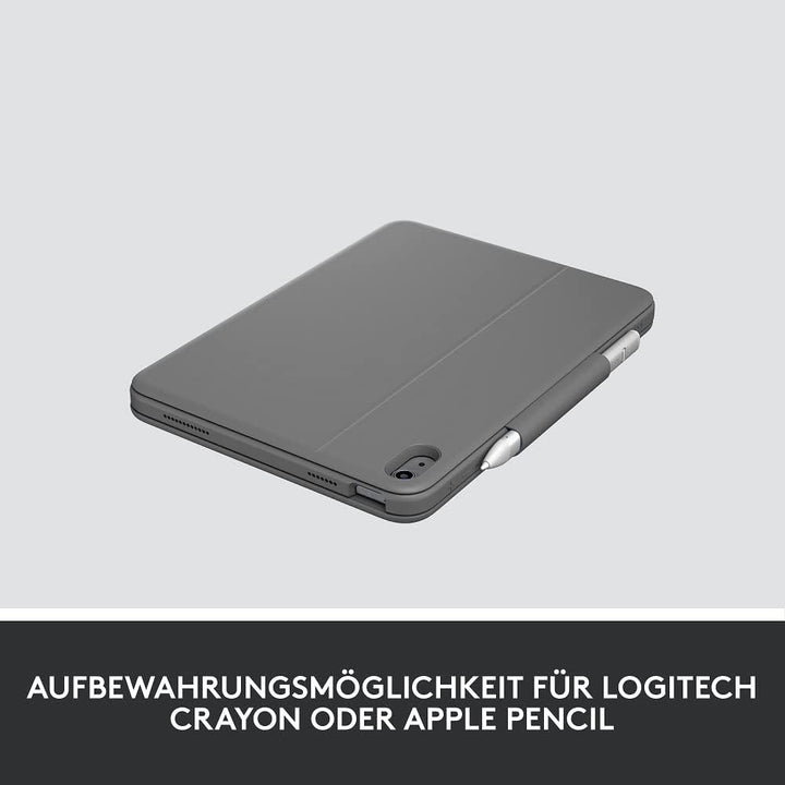 Logitech Rugged Folio für iPad (10. Generation) – Schutzcase mit Smart Connector und strapazierfähig