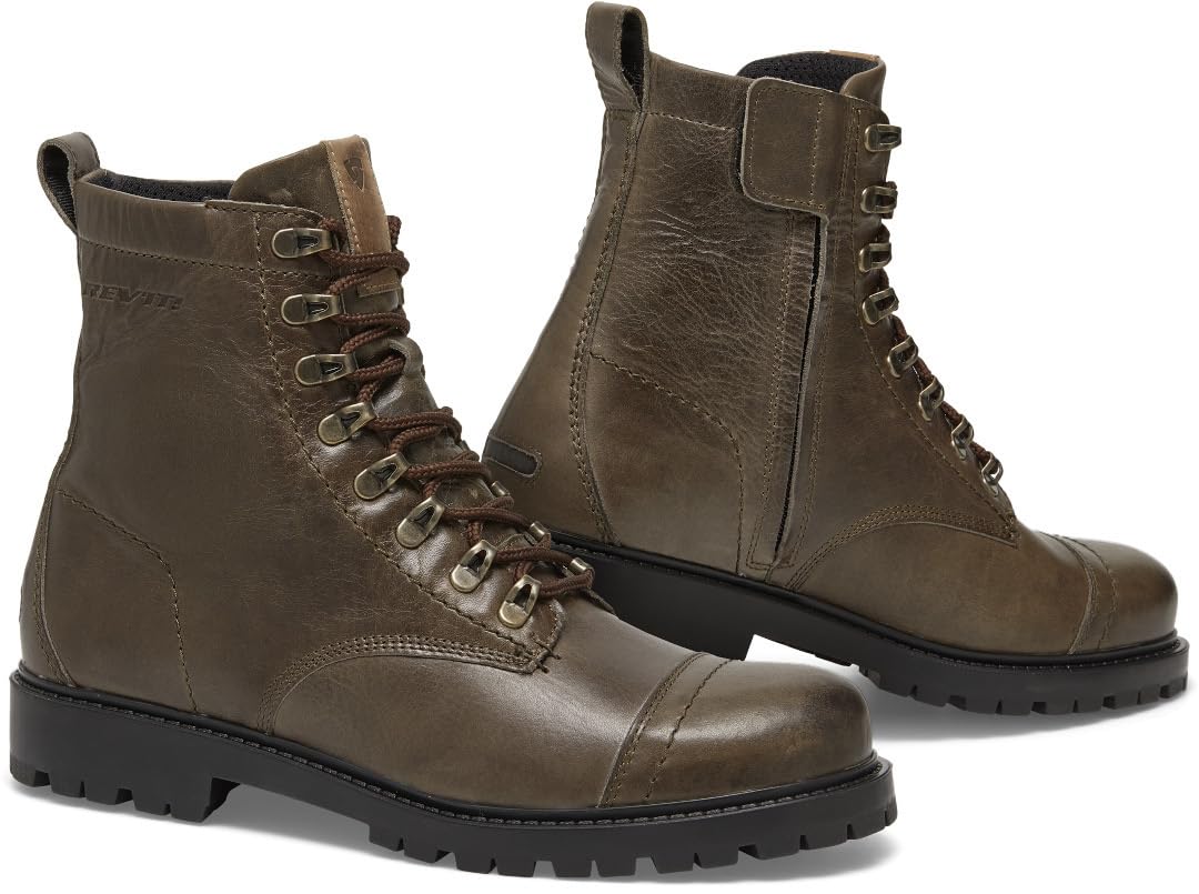 Revit Patrol Motorrad Stiefel 45 EU Oliv, 45 EU Oliv