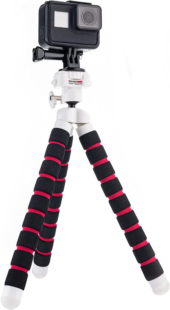 Datacolor Spyder Tripod Pro: Eine vielseitiges und Flexibles Kamera- und Smartphone-Stativ mit Unive