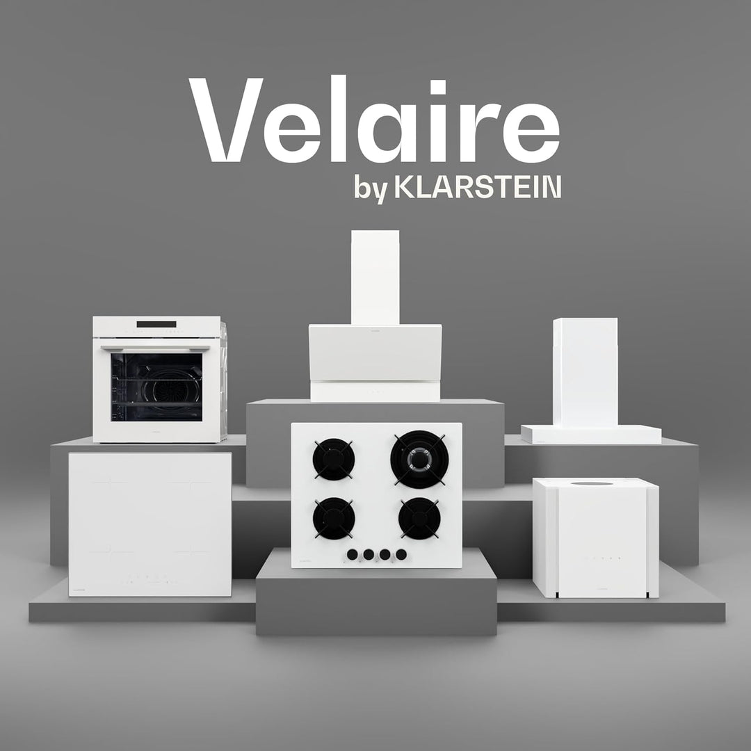 Klarstein Velaire Eismaschine – 500-W-Eismaschine, 3 Behälter à 0,6 l (insgesamt 1,8 l), 10 Programm