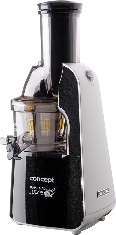 CONCEPT Hausgeräte LO7067 Entsafter HOME MADE JUICE mit XXL einfüllöffnung, 7,5 cm, Slow Juicer, BPA