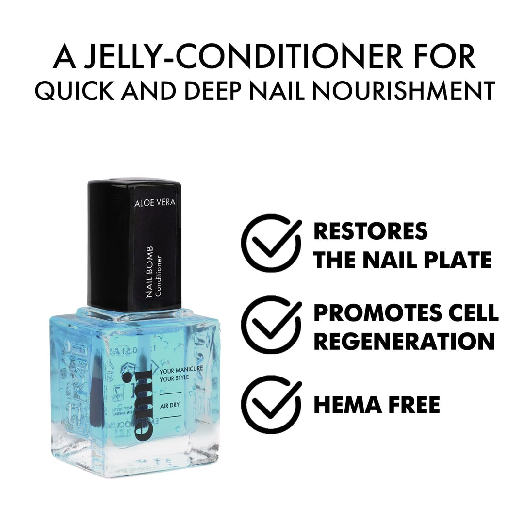 Conditioner Gel für gesunde und schöne Nägel Aloe Vera Extrakt, Sheabutter Extrakt, D-Panthenol, Gly