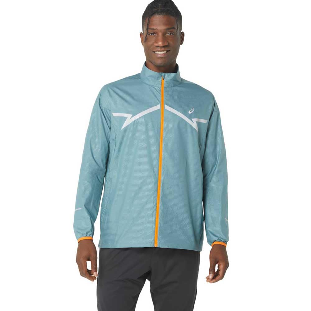 ASICS Herren Laufjacke LITE-SHOW foggy teal S