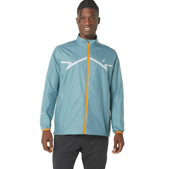 ASICS Herren Laufjacke LITE-SHOW foggy teal S