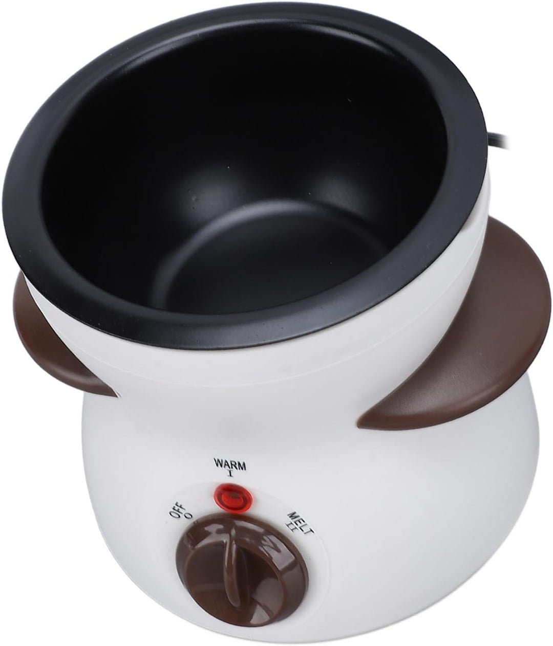 Haofy Mini-Elektro-Fonduetopf-Set, Zum Schmelzen von Schokolade, Käse und Fleischsuppe, Ideal für Pa