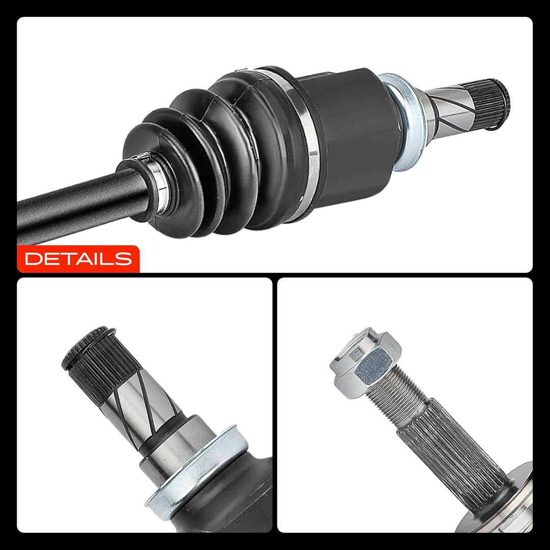 Frankberg 1x Antriebswelle Vorne Links Kompatibel mit Forfour 454 1.1L 1.3L 2004-2006 Replace# 45433