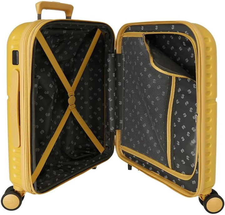 Pepe Jeans Chest Kabinentrolley Ocker, 40 x 55 x 20 cm, starr, ABS-Verschluss, integriert, 37 l, 2,7