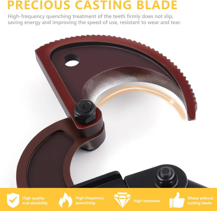 Flytuo Ratschen-Kabelschneider, robustes Werkzeug für Aluminium, Kupfer und elektrische Drähte bis 2