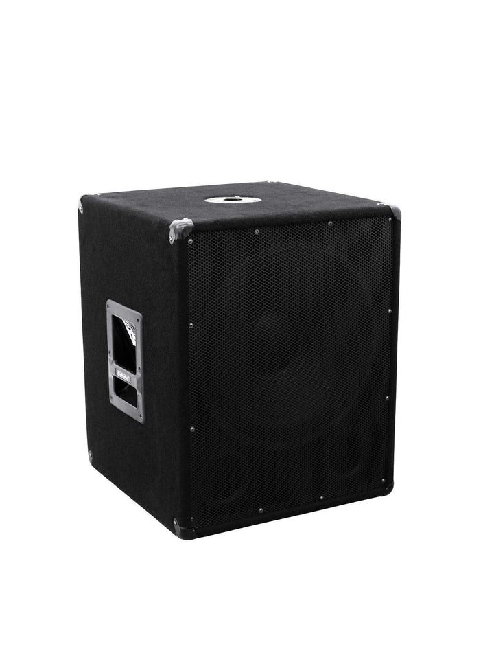 Omnitronic BX-1550 Subwoofer 800W | 15" Subwoofer mit 800 Watt Leistung | Druckvolle Bass-Unterstütz