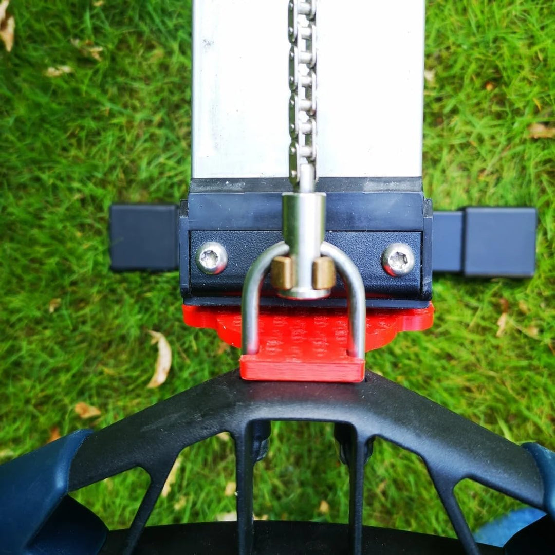 Ergtab Griffhalterung zum Schmieren der Kette kompatibel zu Concept2 Rudergeräten Blau (RowAlong Edi