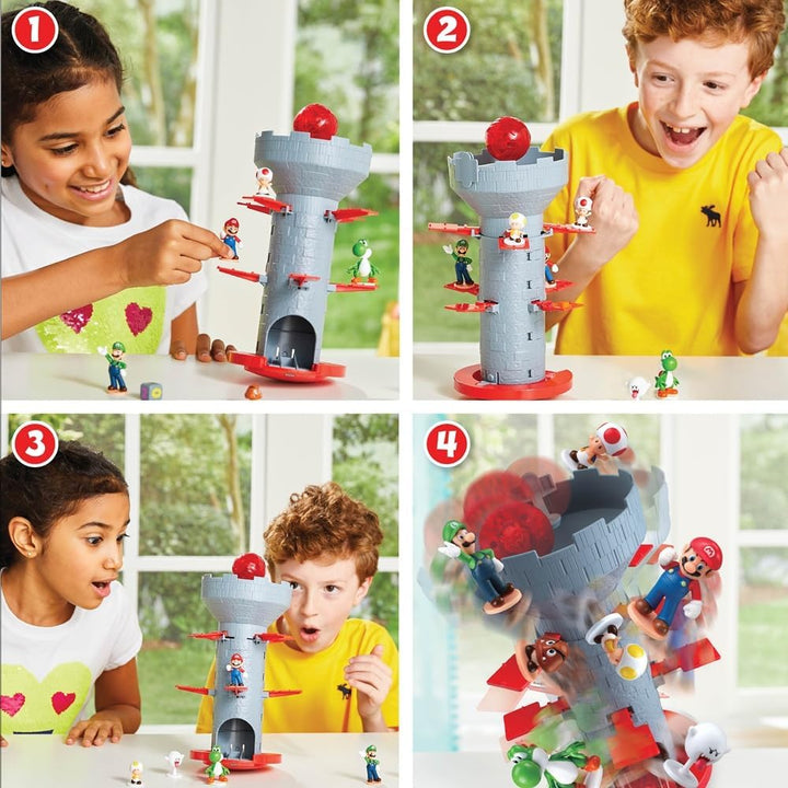 EPOCH Games Super Mario™ L7356 Blow Up! Shaky Tower - Geschicklichkeitsspiel Single, Single