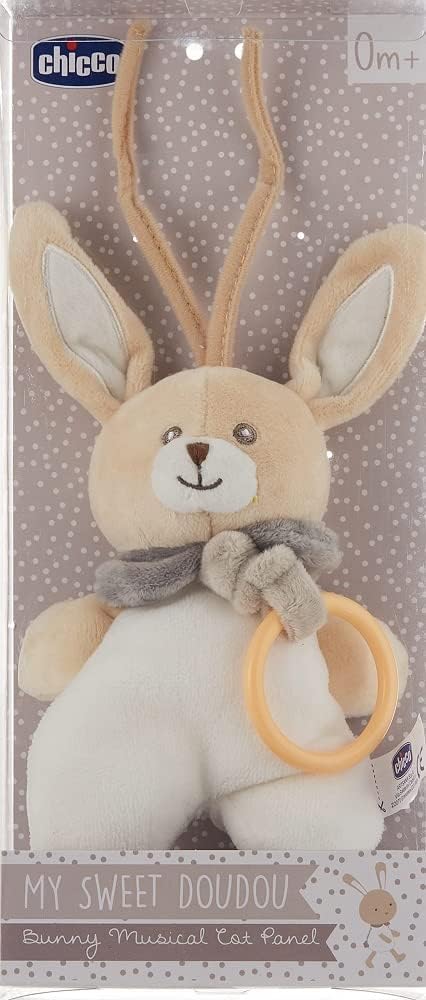 Chicco 00009713000000 HÄSCHEN SPIELUHR (DOU DOU), beige