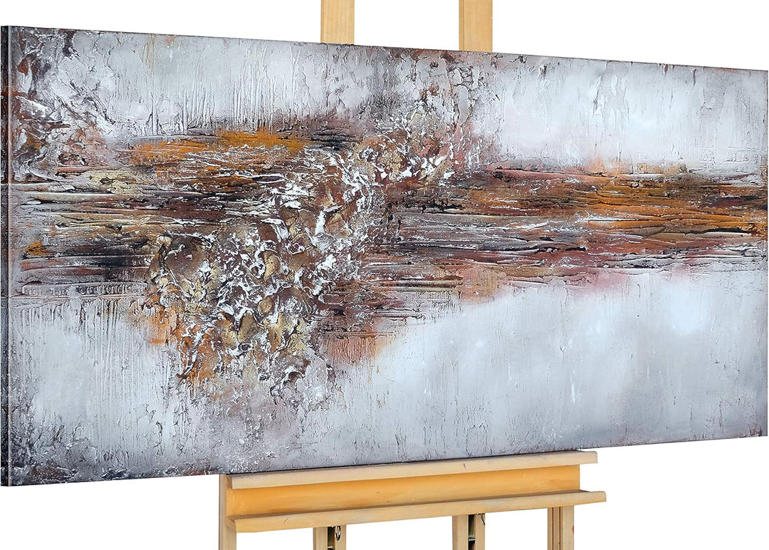 Monica Mirafiori I 100% HANDGEMALT I Gemälde Absorption I 100x50cm | Gemälde Handgemalt | Acrylgemäl