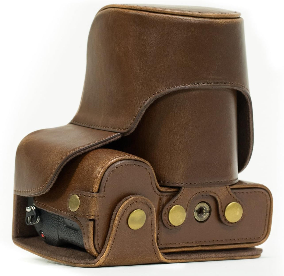 MegaGear MG525 Ever Ready schützender lederner Kamera-Kasten, Beutel für Sony Alpha a7 II, a7R II, &