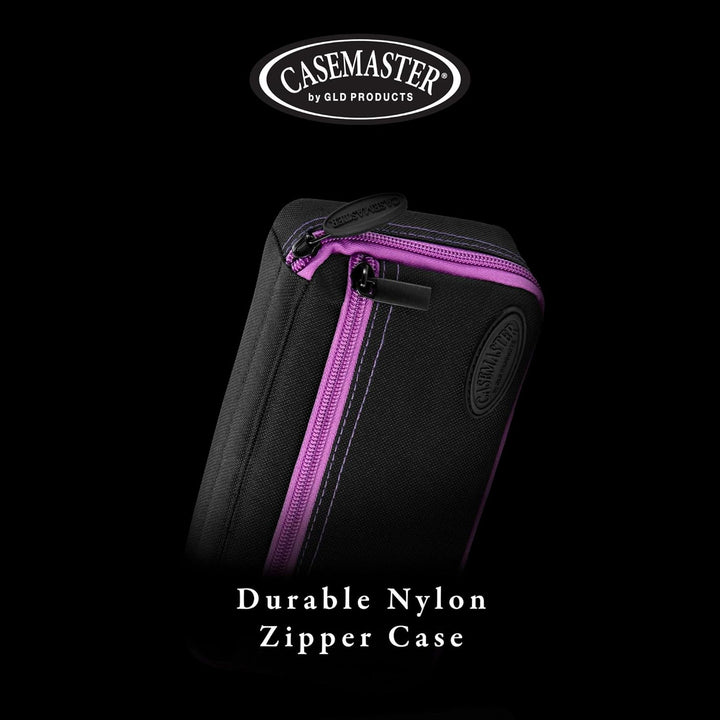 Casemaster Plazma Dartkoffer für weiche Dartpfeile mit Stahlspitze, für 3 Dartpfeile und integrierte