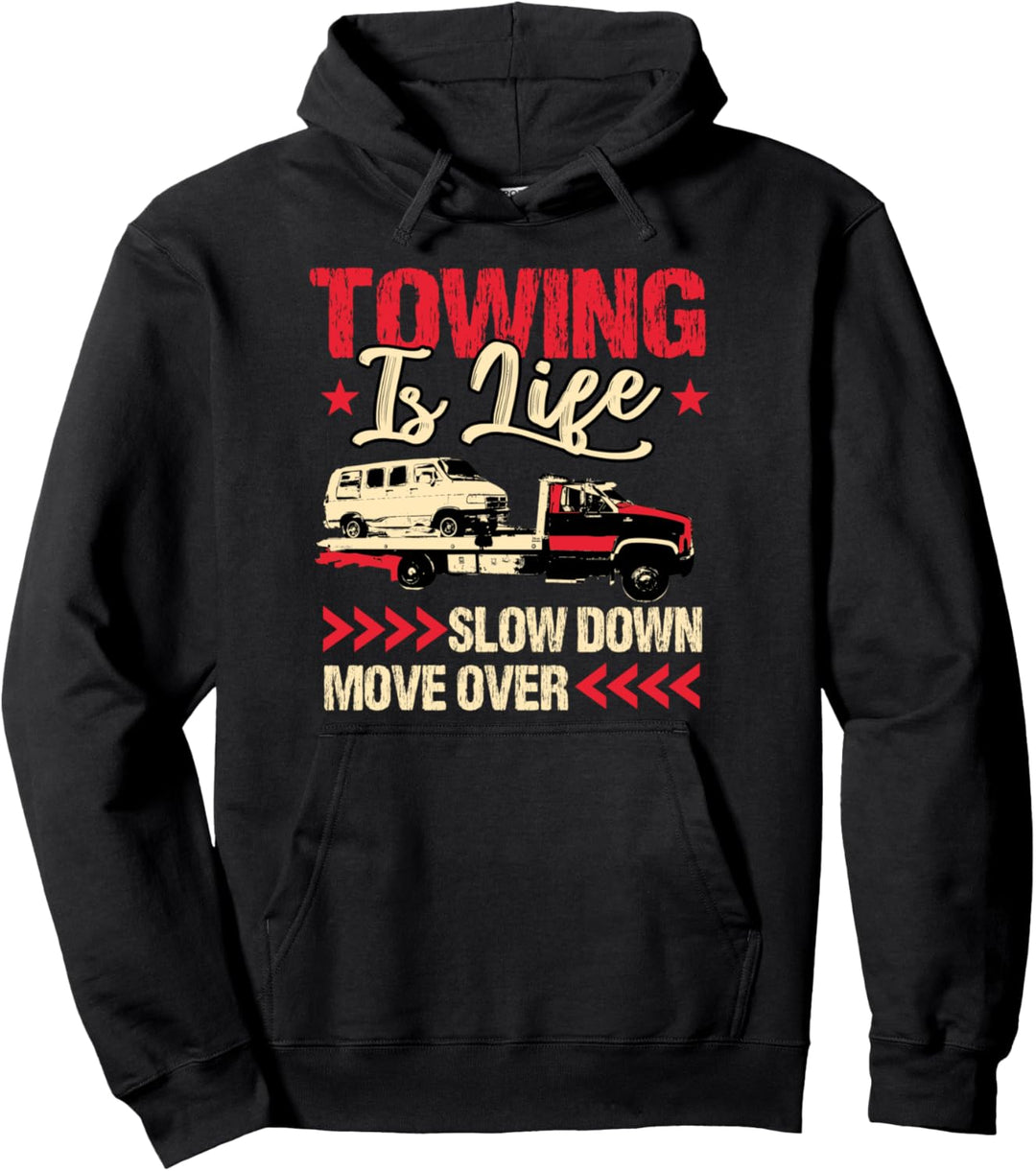 Abschleppwagenfahrer Geschenke Abschleppen ist Leben Pullover Hoodie