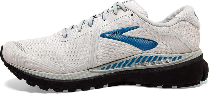 Brooks Adrenaline Gts 20, Laufschuhe für Herren 48.5 EU Weiss Grau Tiefwasser, 48.5 EU Weiss Grau Ti