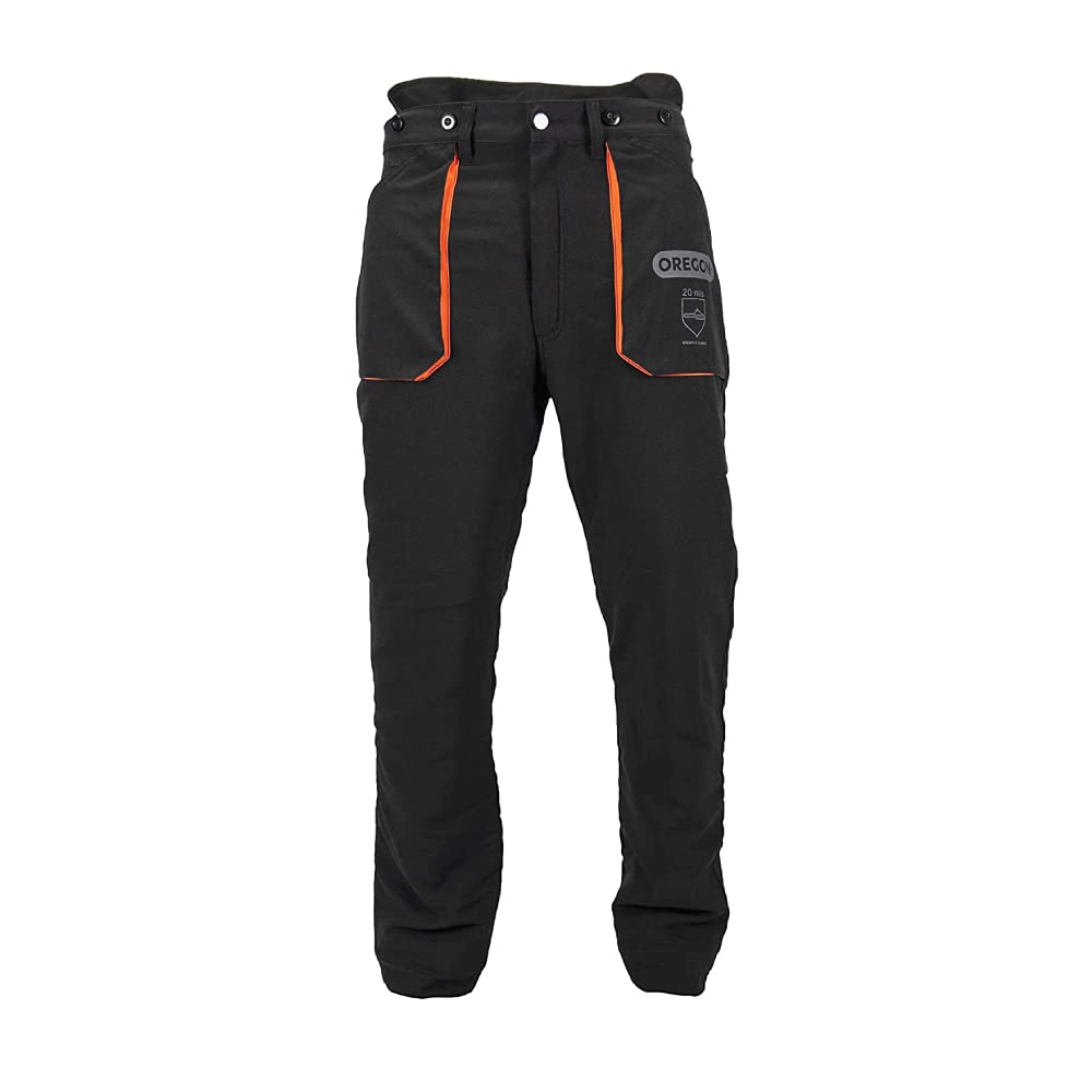 Oregon Yukon Kettensägen-Schnittschutzhose, Typ A Klasse 1, Grösse 2XL (XXL, EU 58-60) (295435/2XL),