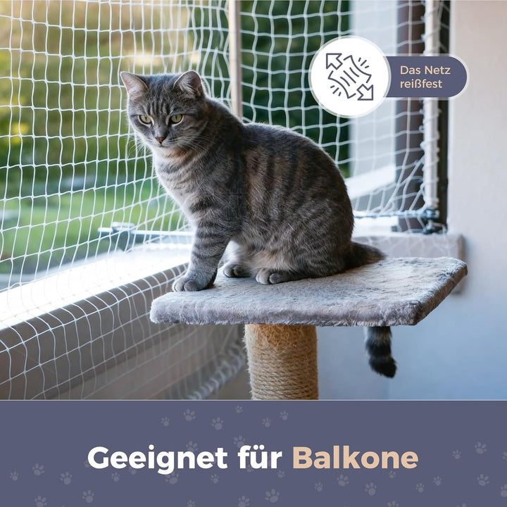 Katzennetz für Balkon und Fenster 10X 3m, vogelschutznetz engmaschig Vogelnetz vogelschutznetz, katz