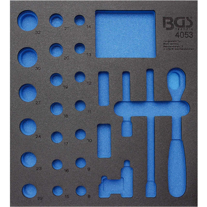 BGS 4053-1 | Werkstattwageneinlage 2/3 | leer | für Art. 4053 Einlage, leer, Einlage, leer