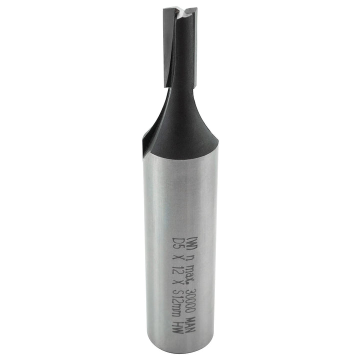 ENT 10506 Nutfräser HW, Schaft (S) 12 mm, Durchmesser (D) 5 mm, NL 12 mm, SL 40 mm, GL 61 mm D=5 / N