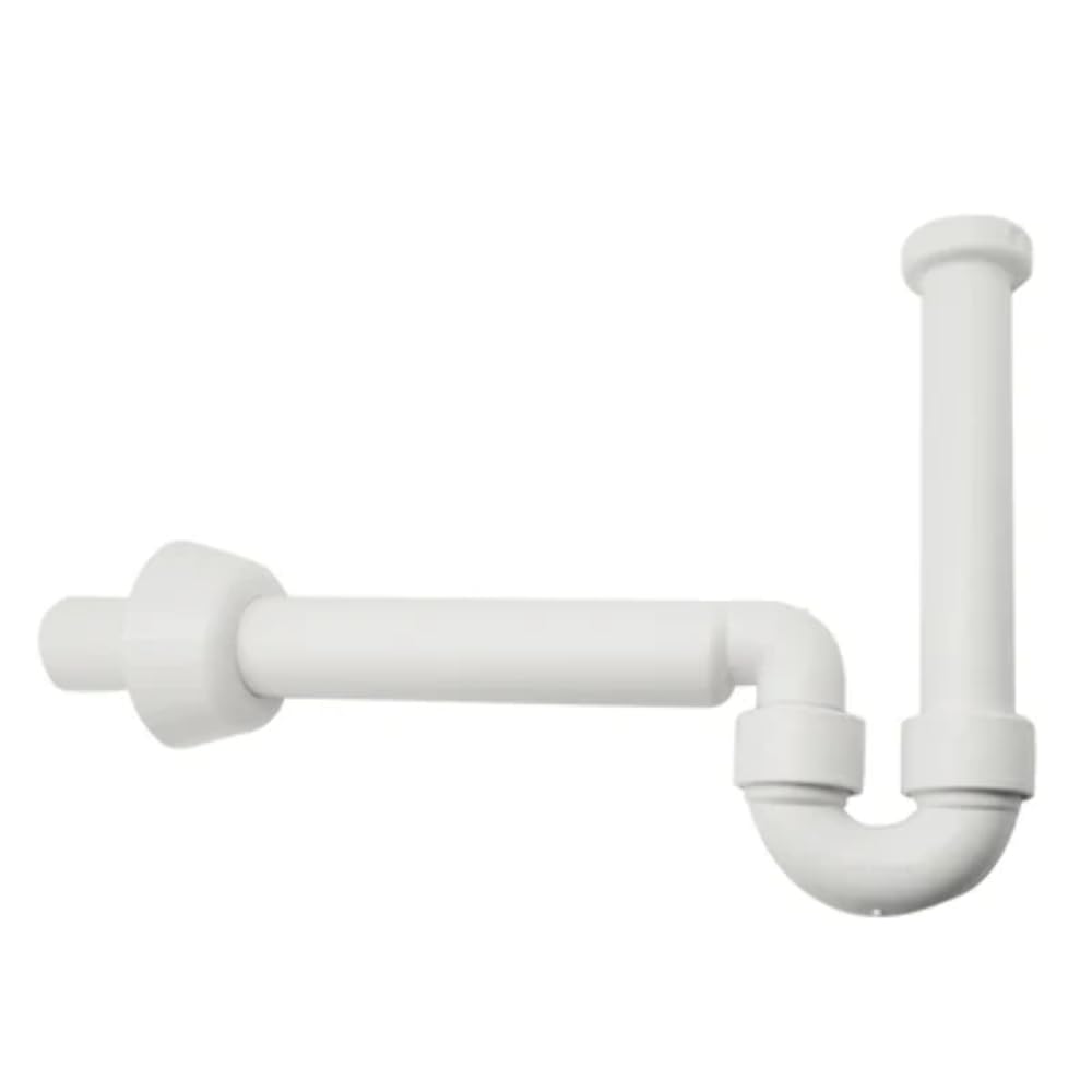 GEBERIT S-Siphon für Bidet aus PP weiss 40 mm G1 1/4, Mehrfarbig, Standard