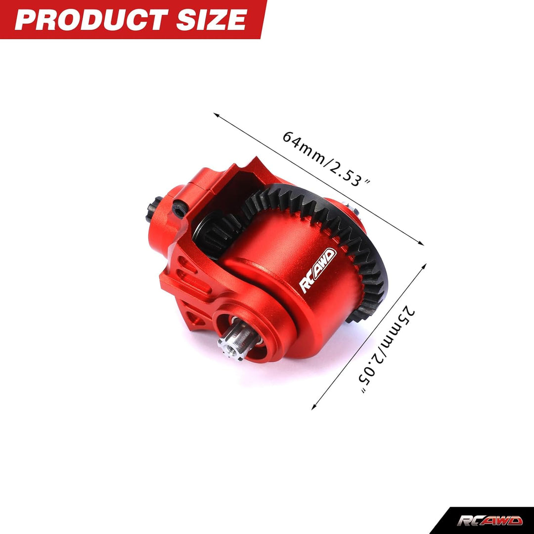 RCAWD arrma Differential Set 37T 13T Vergrösserte Spiralzähne für ARRMA Big Rock, Granit, Senton, Vo