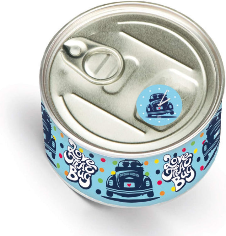BRISA VW Collection - Volkswagen Tisch-Uhr MyClock Magnet-Uhr Personalisierbar mit VW Käfer Motiv Lo
