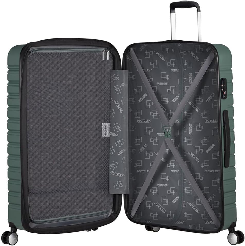 American Tourister Flashline - Spinner L, Koffer, 78 cm, 100/109 L, Grün (Dark Forest) Grün (Dark Fo