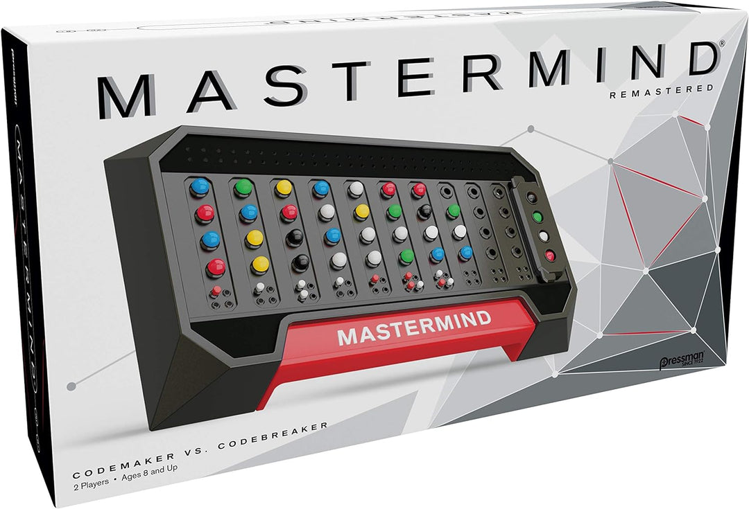 Pressman Toys Mastermind Spiel: Das Strategie-Spiel von Codemaker vs. Codebreaker