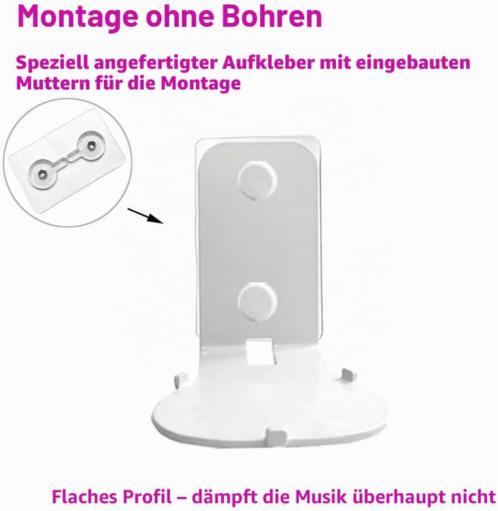 Wandhalterung für Sonos Roam/Sonos Roam SL Lautsprecher(Kompatibel mit Sonos Roam und Sonos Roam SL,
