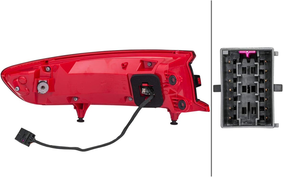 HELLA 2SD 011 499-121 Heckleuchte - LED - äusserer Teil - rechts - für u.a. Porsche Macan (95B), rec
