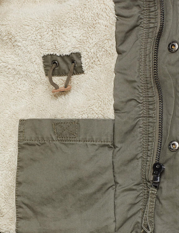 Brandit Jacket - Stylische Jacke für Herren mit versteckter Kapuze, Stehkragen und Baumwollfutter, Ü