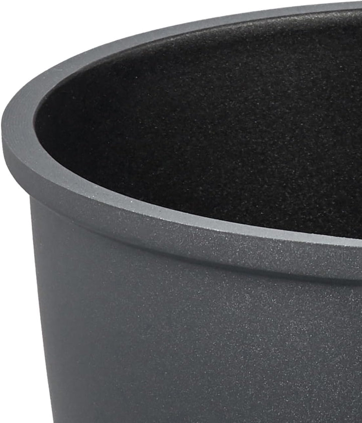 ELO Alucast ovaler Bräter 38cm matt, kratzfeste ELODUR® Select Antihaftversiegelung, Induktionsboden