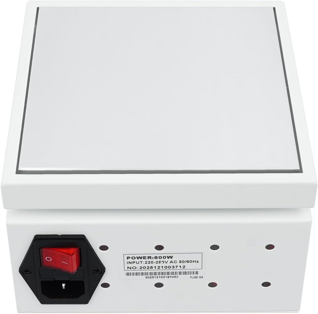 OUKANING Löt Heizplatte 800W LCD, für Handy-Reparatur, SMD Löten/PCB Rework | Aluminium-Vorheizplatt