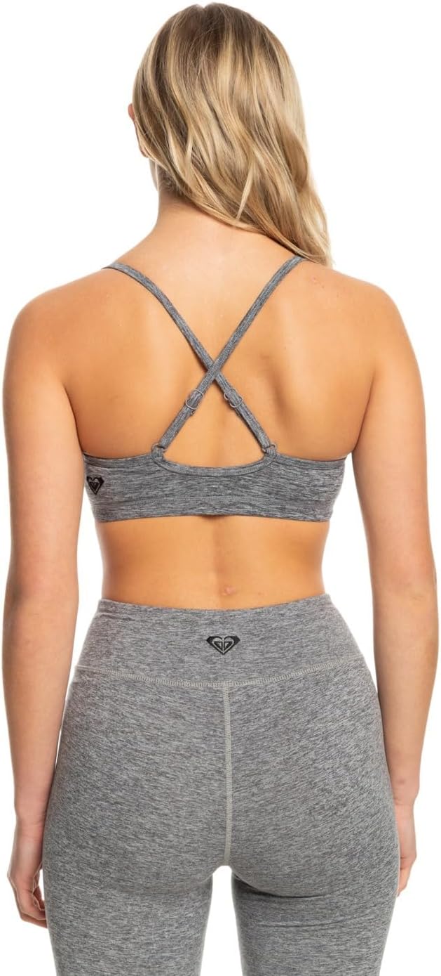 Roxy Damen Everyday Bra Sport-BH (1er Pack) XS Heritage Heather, XS Heritage Heather