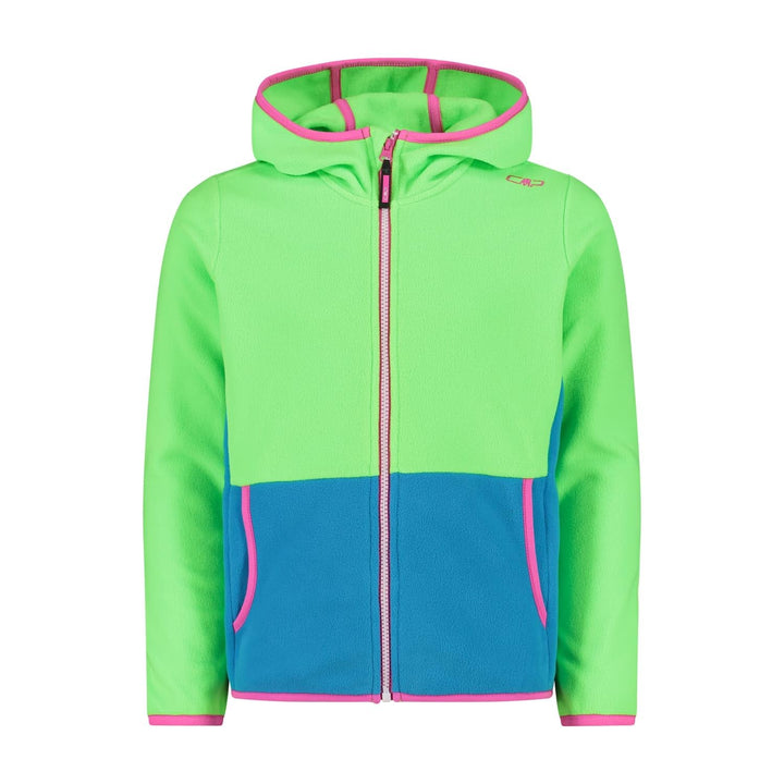 CMP Mädchen Kid G Jacket Fix Hood Jacket 164 Mela Fluo, 164 Mela Fluo