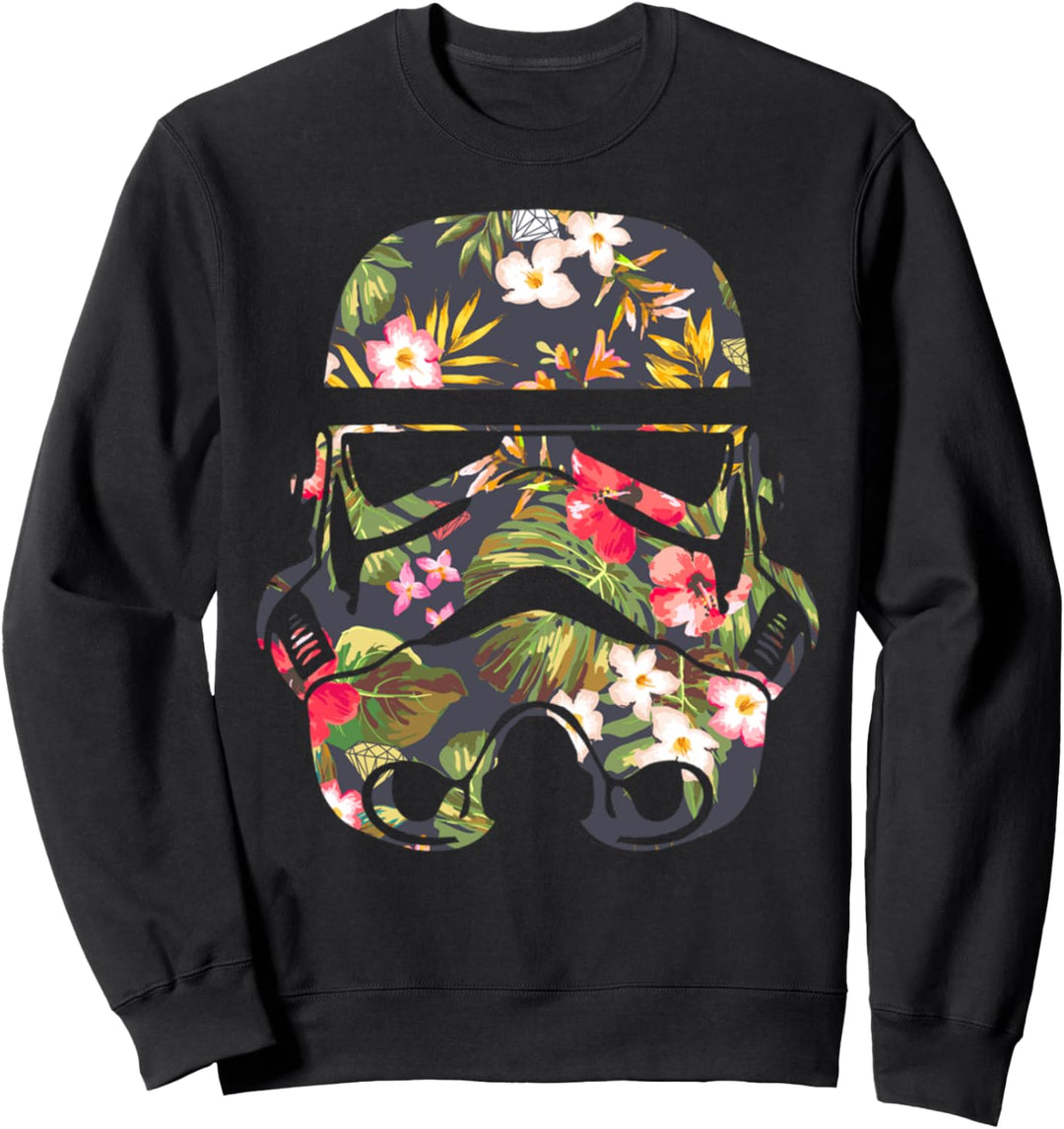 Star Wars Trooper Tropical Fill Helmet Portrait Sweatshirt