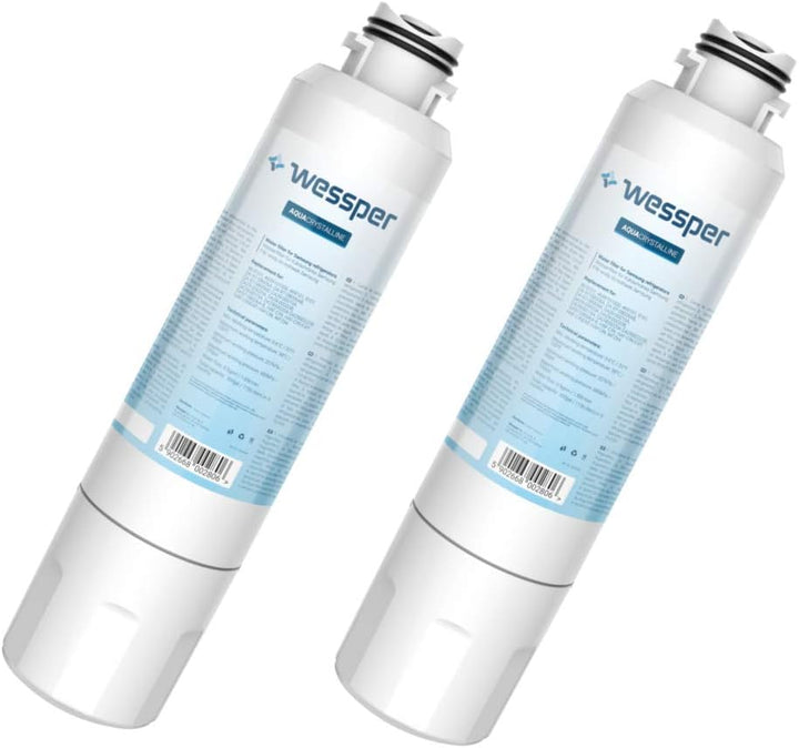 Wessper 2x Wessper Kühschrank Wasserfilter | Kompatibel mit Samsung DA29-00020B, DA97-08006A-B, HAF-