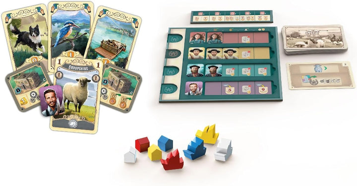 Eggertspiele | Great Western Trail – Neuseeland | Kennerspiel | Strategiespiel | 1-4 Spieler | Ab 12