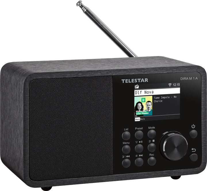 Telestar DIRA M 1 A - Digitalradio/Internetradio (DAB+ / DAB/UKW/FM/Internet, WLAN, Bluetooth 5.1, F