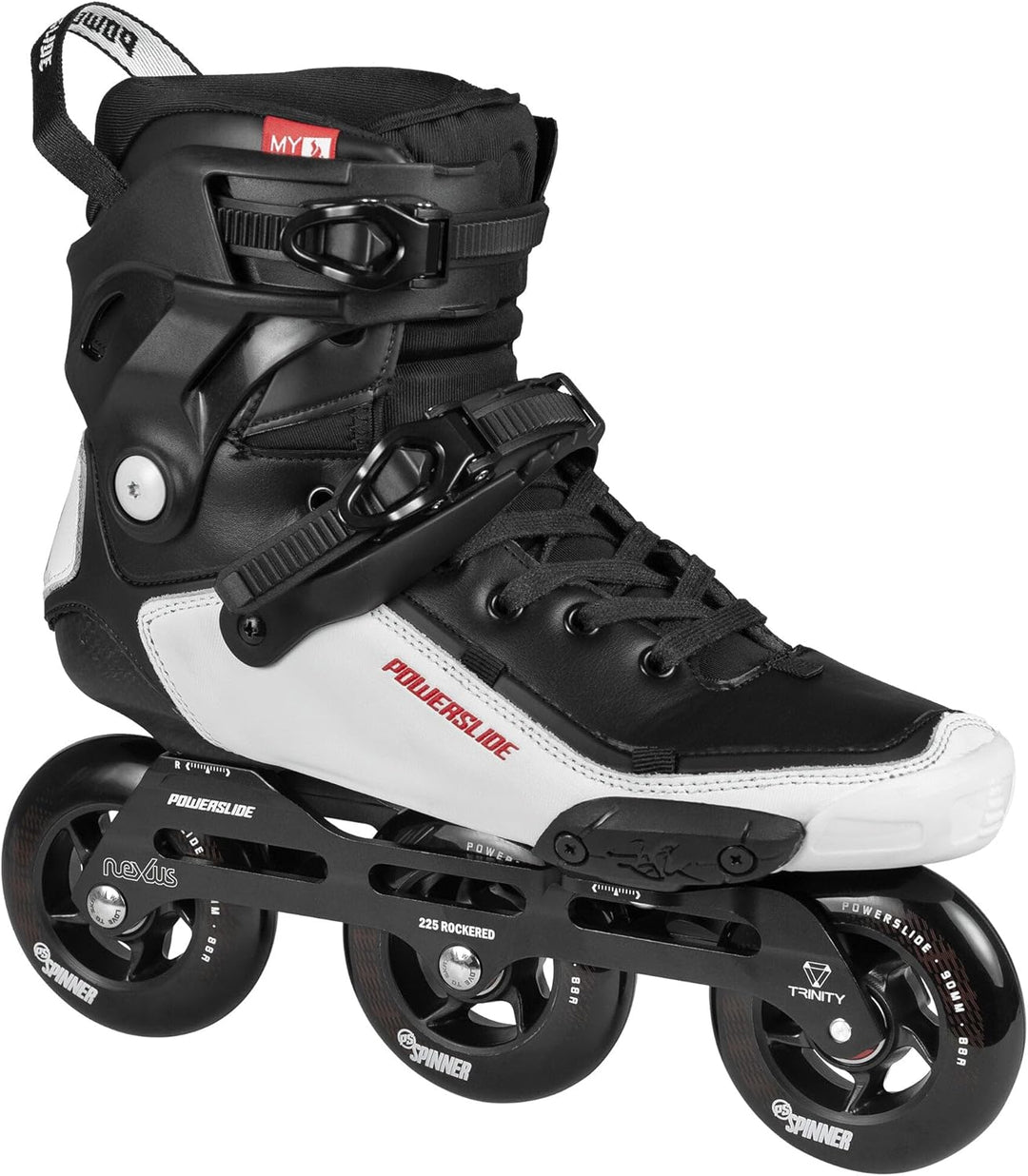 Powerslide Inline Skate Tau 90, für Urban, Freestyle und Fitness, für Damen und Herren 38 EU EU, 38